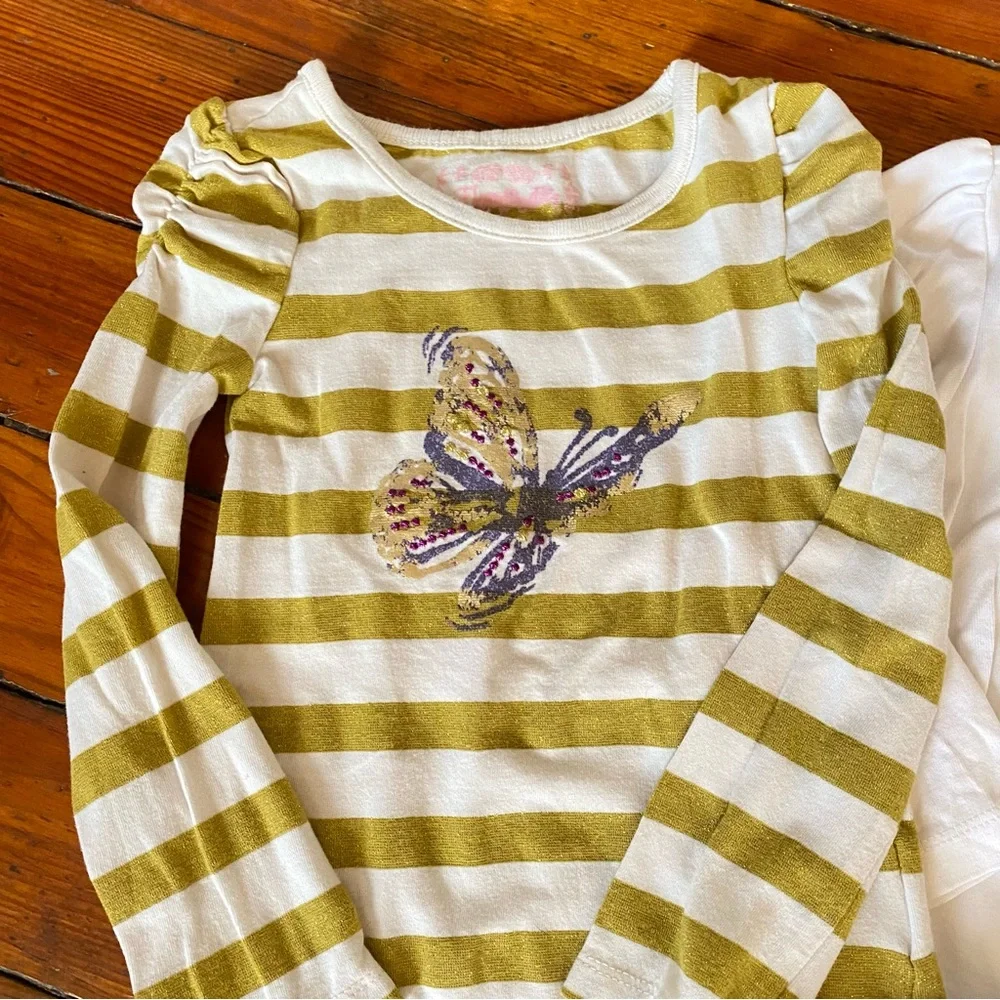 Fall Size 3 T Bundle 3 Shirts 1 pair of leggings